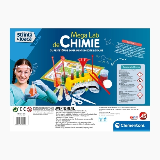 Știință & Joacă-Mega lab de chimie, +8 ani