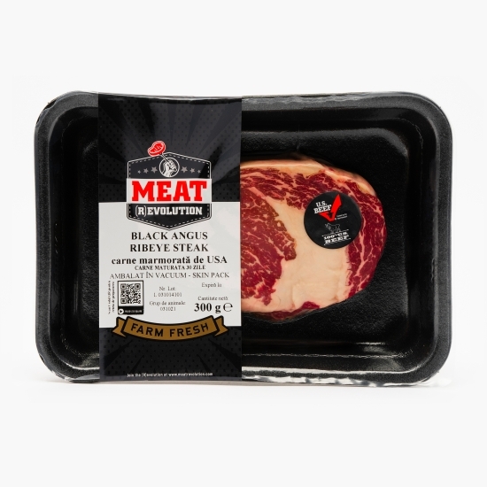 Rib-Eye steak de Black Angus din SUA, maturat 30 zile 300g