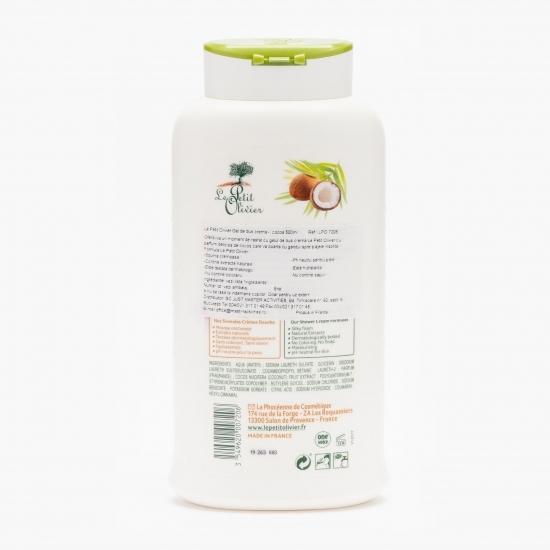 Gel de duș cremă parfum de cocos 500ml