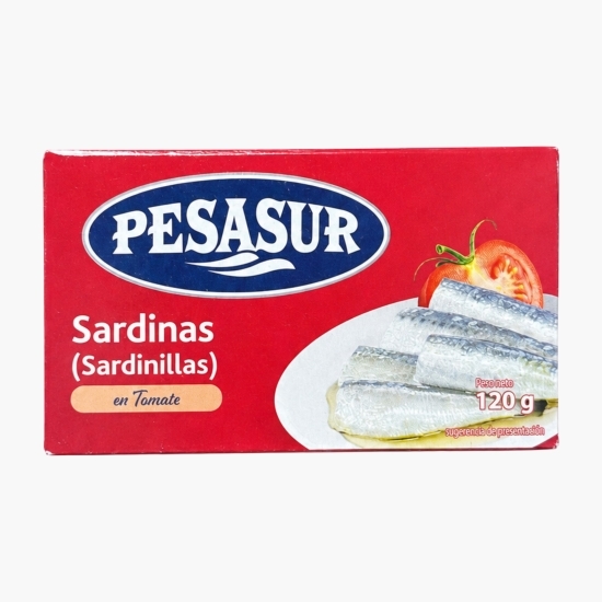 Sardine mici (sardinillas) în sos de roșii 120g