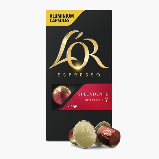 Splendente, 10 băuturi, 52g, capsule cafea