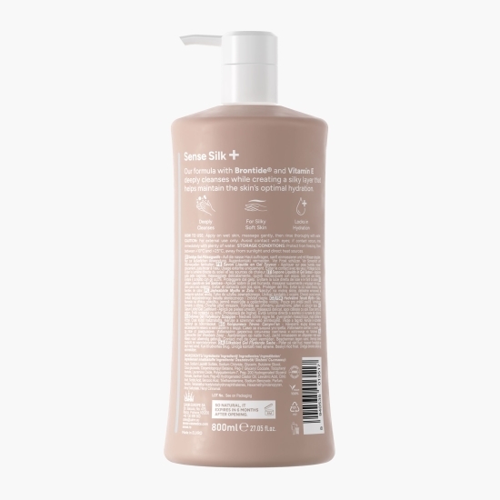 Săpun lichid gel Vanilie & Macadamia, 800ml