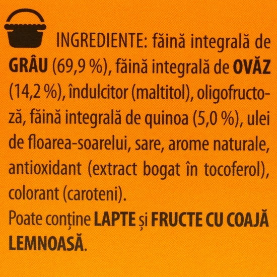 Cereale mic dejun Fibre cu gust de miere, fără zaharuri adăugate 310g