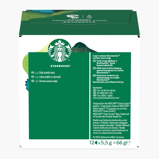 Espresso single-origin Colombia, 12 băuturi, 66g, capsule cafea