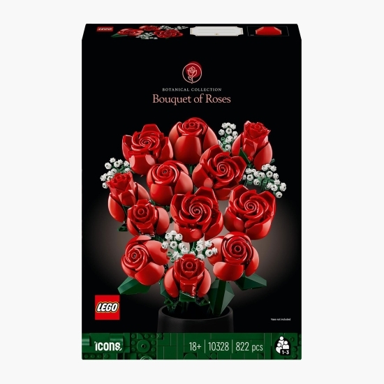 Buchet de trandafiri, 10328 Icons, 822 piese, +18 ani