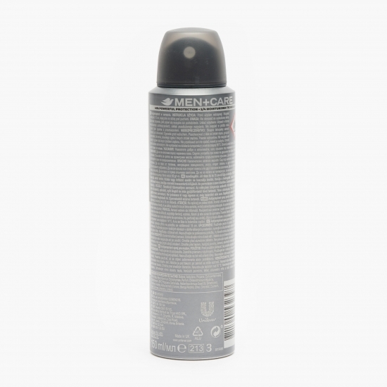 Antiperspirant spray pentru bărbați Men+Care Invisible Dry 150ml