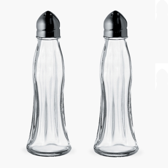 Set solniță și piperniță Black & White 35ml