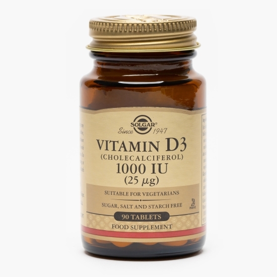 Vitamina D3 1000IU, 90 tablete