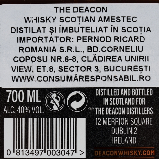 Blended Scotch Whisky 40% 0.7l