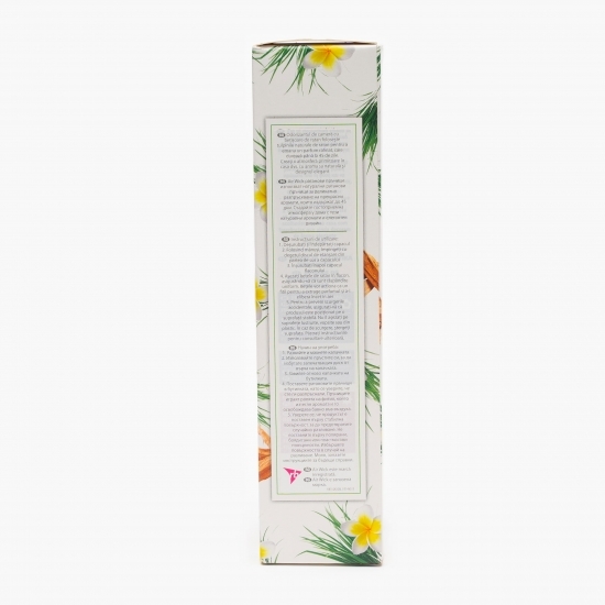 Odorizant bețișoare de ratan Vetiver din Caraibe și lemn de santal 80ml