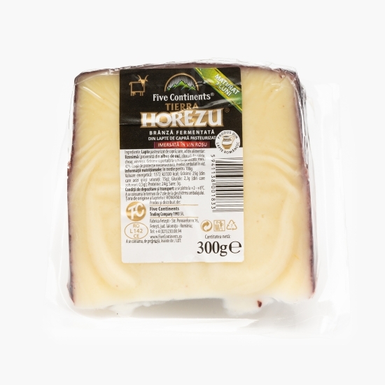 Brânză fermentată din lapte de capră imersată în vin roșu Tierra de Horezu 300g