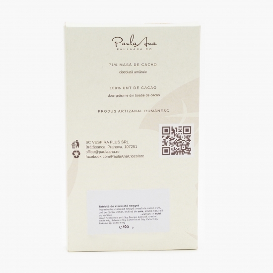 Ciocolată 71% cacao 100g