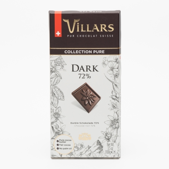 Ciocolată neagră 72% cacao 100g