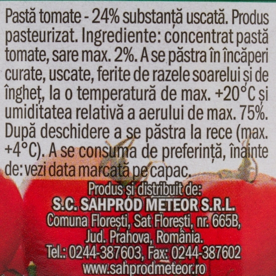 Pastă de tomate 24% 310g