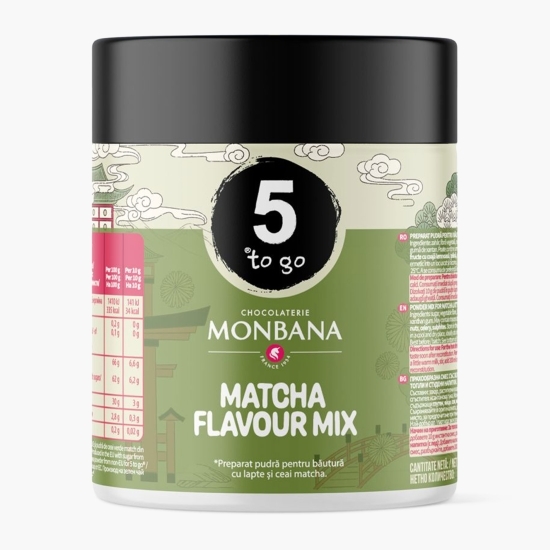 Matcha Flavour Mix Monbana 250g