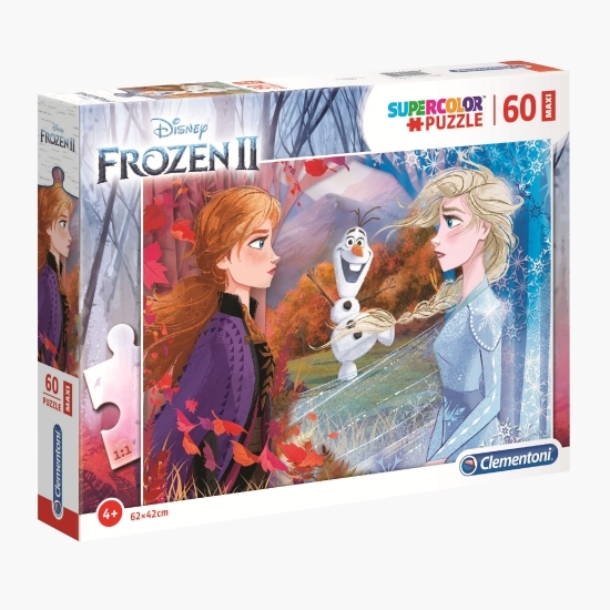Puzzle supercolor Frozen 2 60 piese 4+ ani