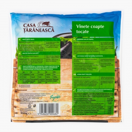 Vinete coapte tocate 400g