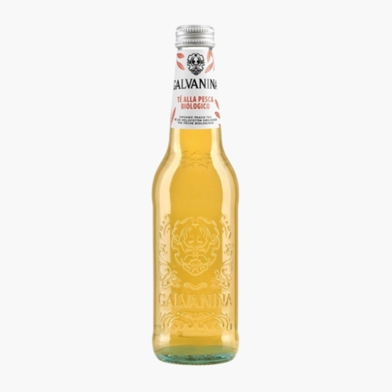 Băutură necarbogazoasă eco ceai Darjeeling cu piersică, 355ml