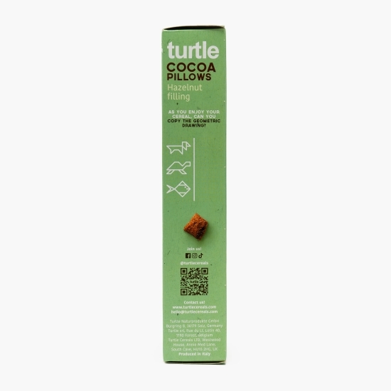 Cereale pernuțe crocante ECO din orez cu umplutură de alune, fără gluten 300g