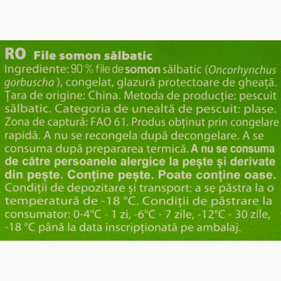 File de somon sălbatic, 300g