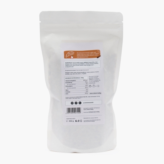 Granola cu migdale și ștrudel cu mere 450g