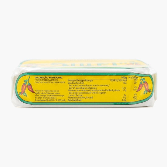 Sardine picante în ulei măsline 125g