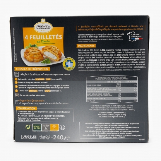Foitaj cu brânză de capră 240g (4x60g)