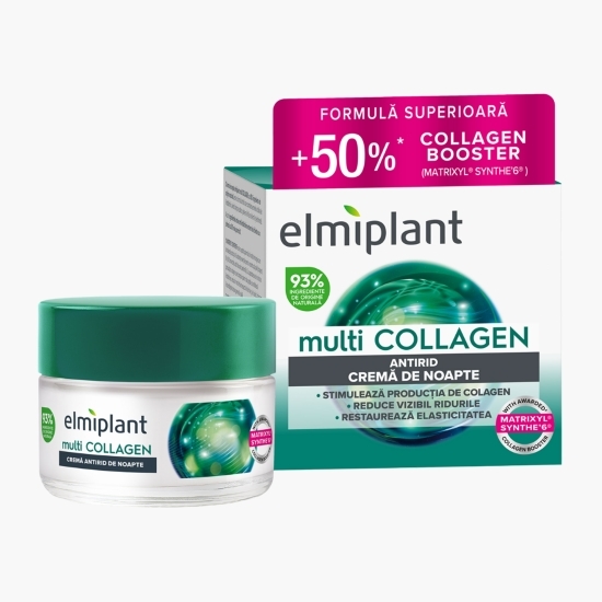 Cremă antirid de noapte Multi Collagen 50ml