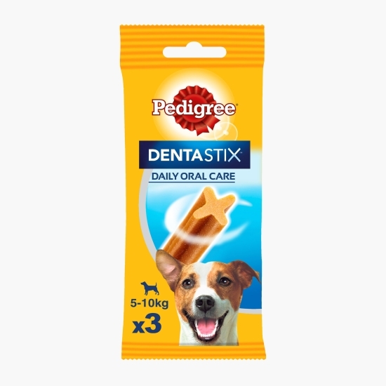 Batoane dentare pentru câini de talie mică, 3 buc, 45g, DentaStix