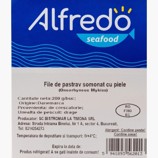 File de păstrăv somonat 200g