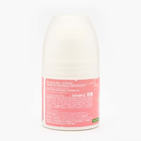 Deodorant roll-on cu migdale bio 50ml