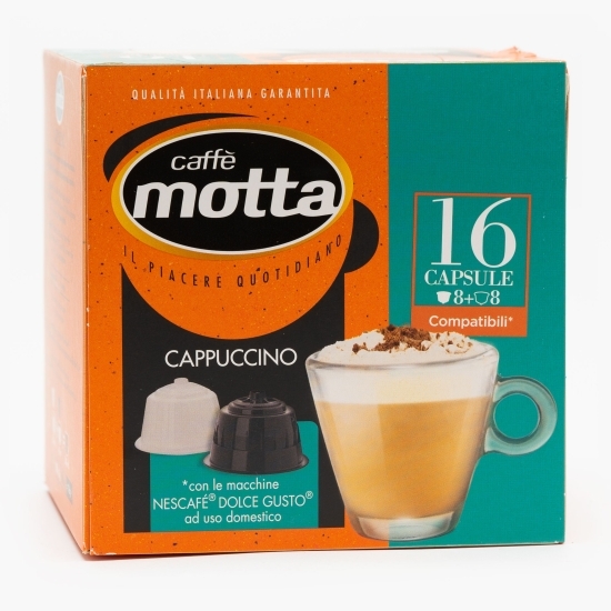 Cafea capsule Cappuccino (8+8) 16 băuturi