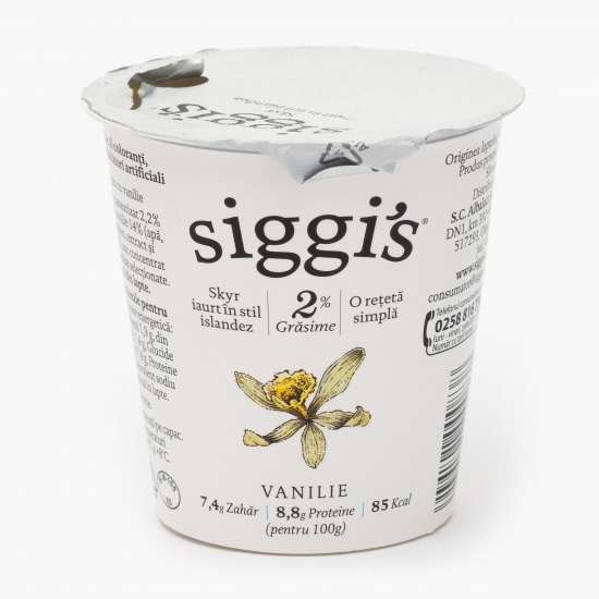 Iaurt în stil islandez vanilie 140g