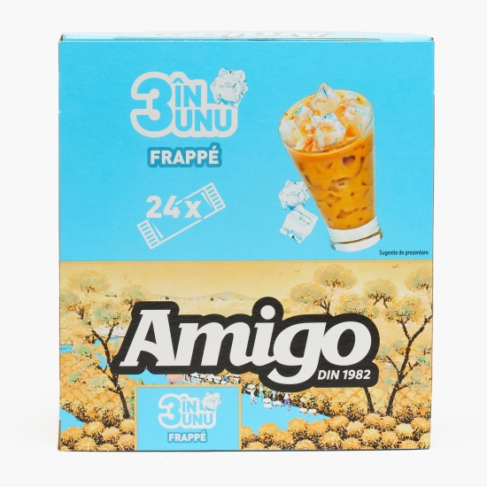3 în 1 Frappe plicuri, 24x14g, mix de cafea instant