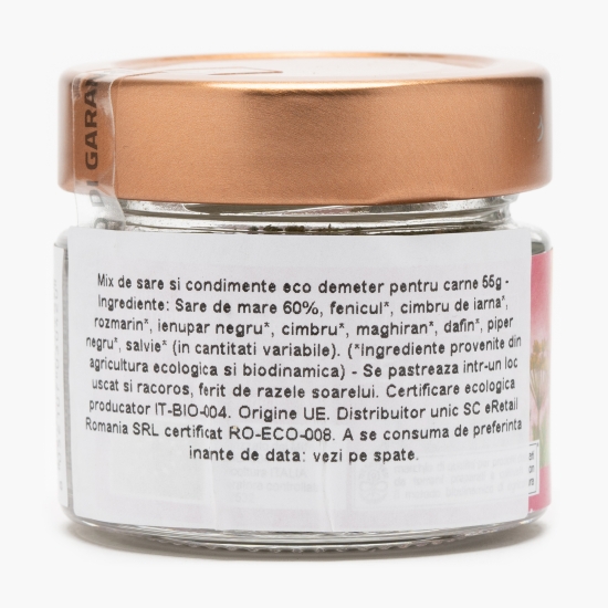Mix de sare și condimente eco pentru carne 55g