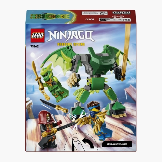 Pachet de luptă cu robotul dragon al lui Lloyd, 71862 Ninjago, 81 piese, +6 ani