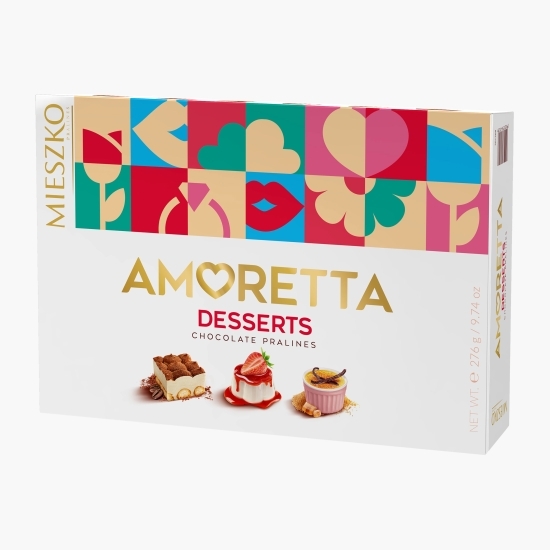 Praline asortate Amoretta desserts 276g