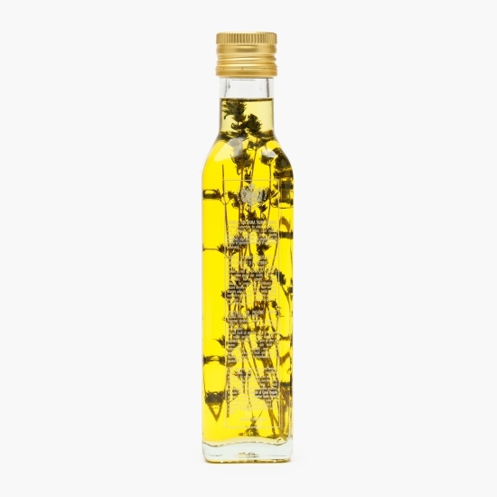 Ulei de floarea soarelui, presat la rece, cu cimbru 250ml