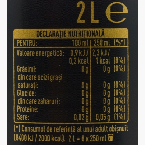Băutură carbogazoasă cu gust de cola, fără cofeină, zero zahăr, 2l