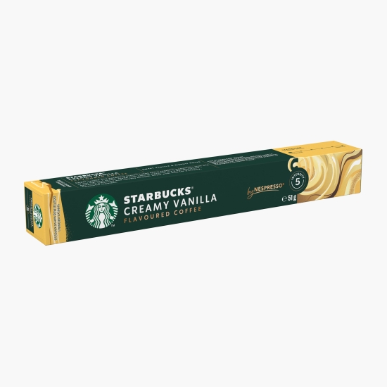 Creamy Vanilla, 10 băuturi, 51g, capsule cafea