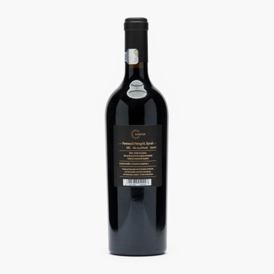 Vin roșu sec Fetească Neagră & Syrah, 14.6%, 0.75l
