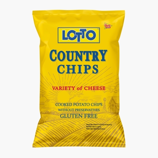 Chipsuri cu gust de brânză Country Chips 150g