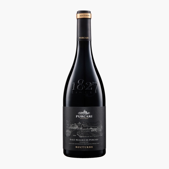 Vin roșu sec Nocturne, Rară Neagră, 13%, 0.75l