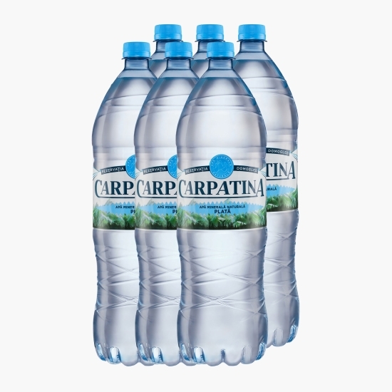Apă minerală naturală plată 6x2l