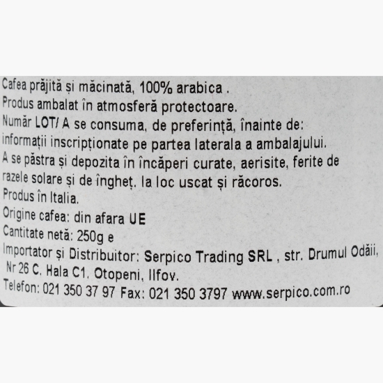 Originale 100% Arabica 250g, cafea măcinată