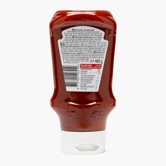 Ketchup picant cu ardei iute și piper Cayenne Fiery Hot 460g