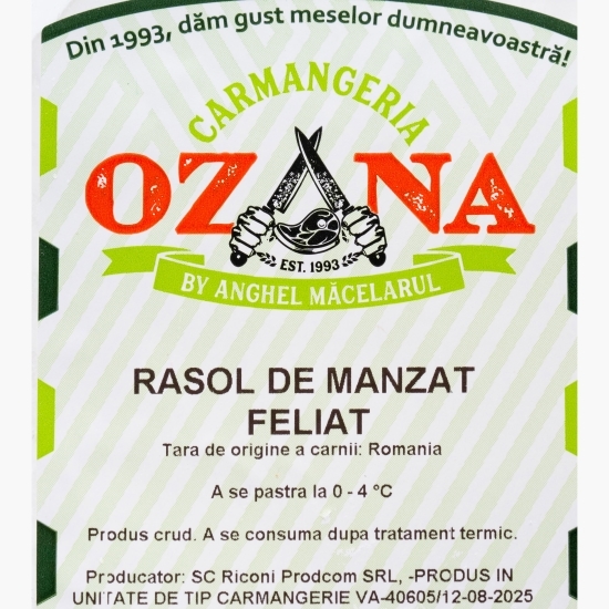 Rasol de mânzat feliat 650g