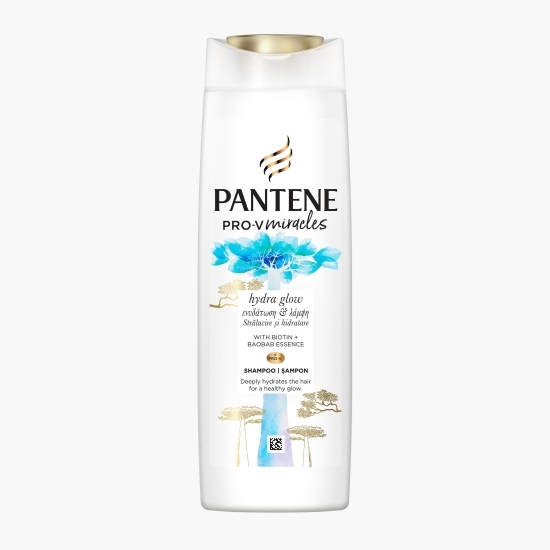 Șampon Pro-V Miracles Hydra Glow, pentru păr uscat și deshidratat, 300ml