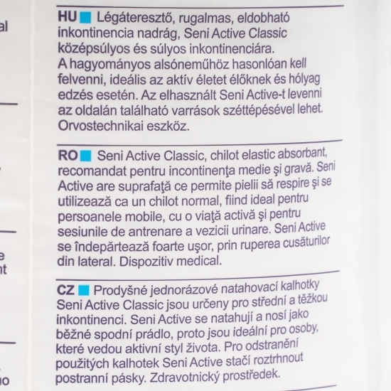 Scutece adulți tip chilot, mărime XL, 30 buc