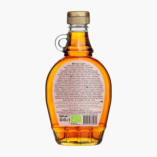 Sirop de arțar chihlimbar ECO, 250g